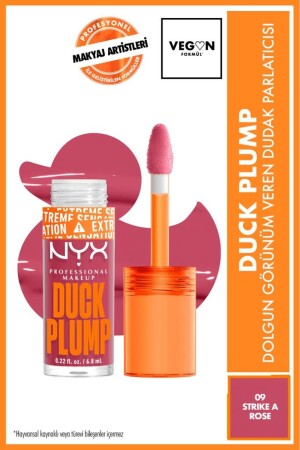 Duck Plump Plump Lipgloss – 09 Strike a Rose - Nyx Professional Makeup