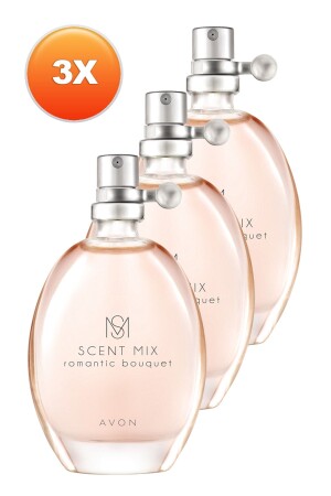 Duftmischung Romantic Bouquet Damenparfüm Edt 30 ml. Dreierset PARFUM0220-3 - Avon