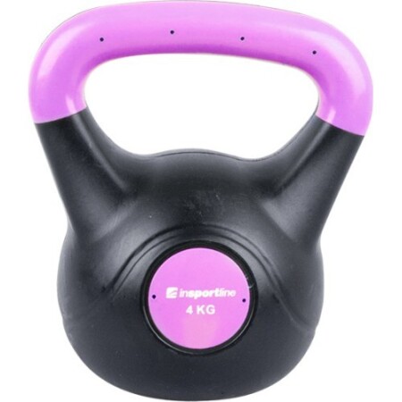 Dumbbell inSPORTline Vin-Bell Dark 4 kg - inSPORTline