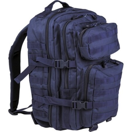 Dunkelblauer Rucksack US Assault, Größe L - MIL-TEC