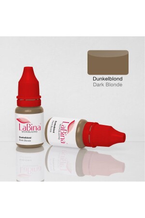 Dunkelblond - Dark Blonde Microblading Permanent Makeup Pigmentation Eyebrow Dye 10 ml - Labina