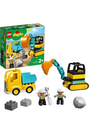 ® DUPLO® Construction Truck and Crawler Digger 10931 -Toy Construction Set for Kids (20 Pieces) - Lego
