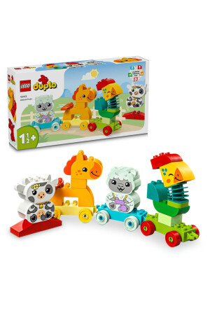 ® DUPLO® My First Animal Train 10412 - Construction Set for Ages 1½ and Up (19 Pieces) - Lego