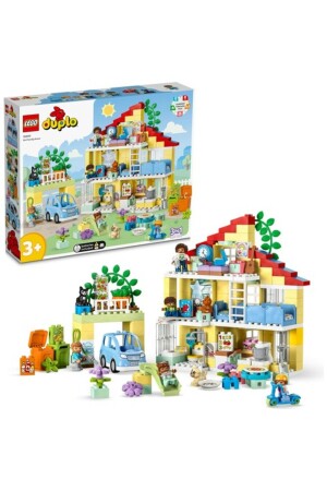 ® Duplo® Town 3-in-1-Familienhaus 10994 – Kreatives Spielzeug für Kinder ab 3 Jahren - Lego