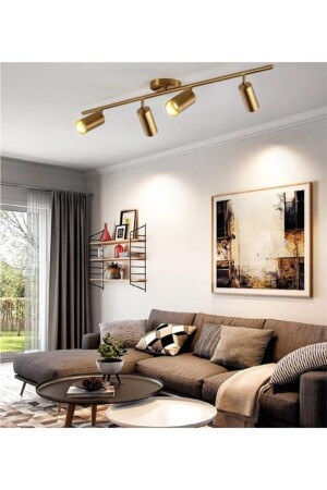 Duru Antique 4 Row Spot LED Chandelier durueskitmeledlispot - ABAJUR EVİM