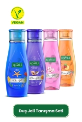 Duş Jeli Tanışma Paketi 4'lü Set - 4 X 500 ML DUSJELİSET3 - Komili