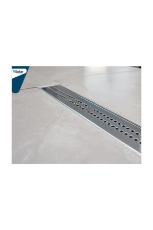 Duş Kanalı Paslanmaz Süzgeç Q50 Çıkış 30 Cm S11157 - sukar