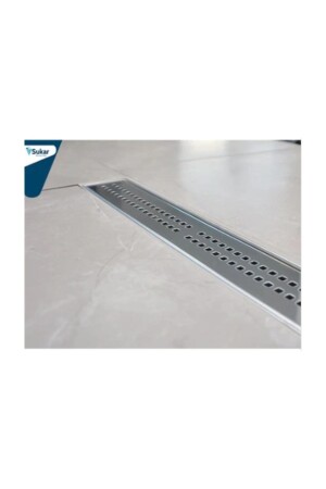 Duschrinne Edelstahlsieb 50 Auslass 50 cm S1155 - sukar