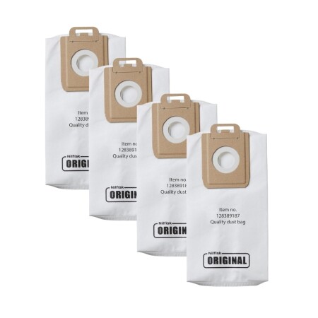 Dust bags for vacuum cleaner NILFISK Power P40, 4 pcs. - Nilfisk