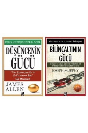 Düşüncenin Gücü - Bilinçaltının Gücü 2 Kitap Set - Diyojen Yayıncılık