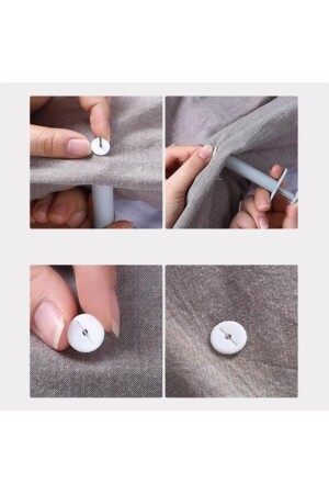 Duvet Cover Quilt Cover Fixing Set Bed Quilt Bed Sheet Anti-Slip Button Set - Webinay Home