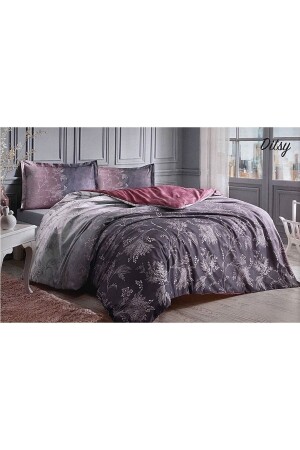 Duvet Cover Ranfoce Purple Dıtsy Double P10654S9606 - Özdilek