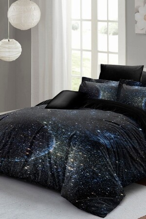 Duvet Cover Set 100% Natural Cotton Double 3d Digital Star Moon monohome818931HF - Monohome