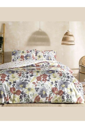 Duvet Cover Set Marsha Red Double Without Elastic 200 Cm X 220 Cm 3464-230 - Taç