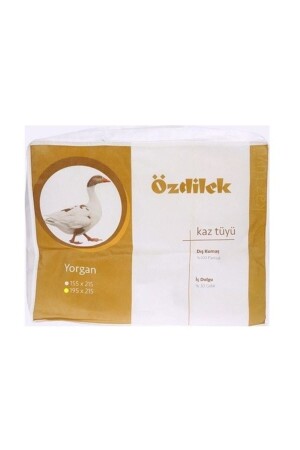 Duvet-Double Goose Feather Quilt 195x215 Cm - Özdilek