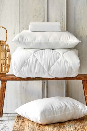 Duvet Microfiber Double Duvet Silicone Pillow 50 X 70cm 2 Pieces - Karaca Home