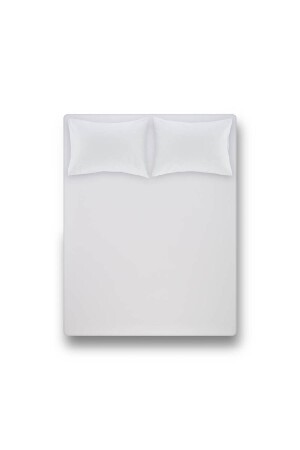 MNZ-Plain Cotton King حجم ورقة السرير 240/260 سم - Zarif Home