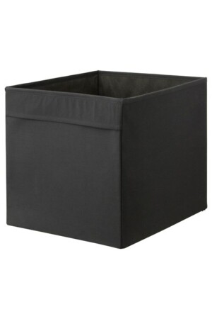 صندوق منظمة (MNZ) Meridyendukkan Home Organization صندوق تخزين أسود 33x38x33 سم مربع أسود - IKEA