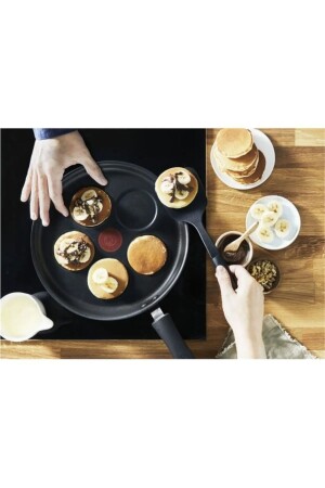 E23600 Titanium 2x Sochef Multi Crepe Pan 27cm Pancake Pan pancake - TEFAL