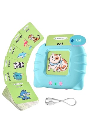 Early Education English Sound Flash Cards - Multi Color - Schulzz