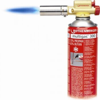 EASY FIRE burner with MULTIGAS300 gas ROTHENBERGER - Rothenberger