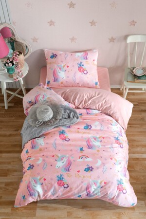 Easy-Iron Duvet Cover Set Single Magical Pink Ep-028714 - Eponj Home