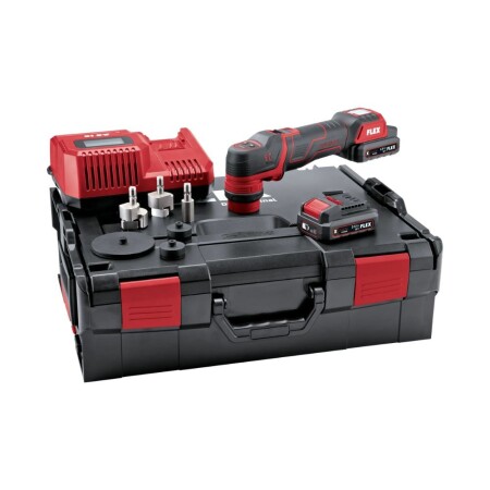 Eccentric cordless polisher FLEX PXE 80 12.0-EC/2.5 Set - FLEX Polishers