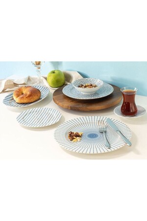 Eddy 36-teiliges Frühstücksset für 6 Personen 04POR033175 - Porland