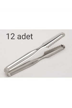 Edelstahl-Eiszange 12 Stück (16 cm) 14 - ÖZBURAK
