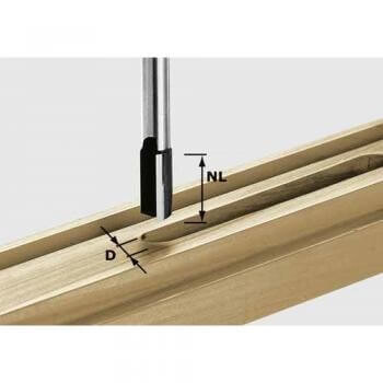 Edge planer FESTOOL HW S8 D8/30, shank 8 mm - FESTOOL