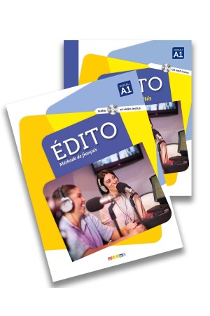Edito A1 Livre De + Cahier D'exercices A1 + Cd Mp3 + DVD - Didier