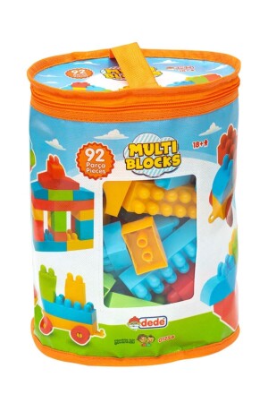 Educational Multi Blocks 92 Pieces - Dede