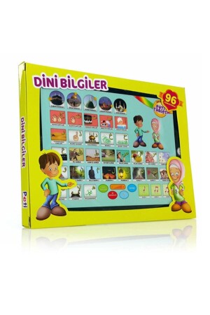 Educational Voice Prayer Elifba Religious Knowledge Teaching Toy Tablet for Children (prayer, surah, hymn) 12121212 - mevlithane