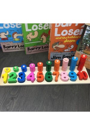 Educational Wooden Logarithm Board okcu1988 - Okçu