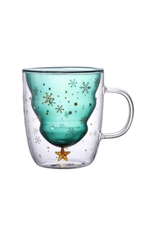 Efe Supply Winter Concept Double Walled Borosilicate Mug 300 Ml 332212 - Genel Markalar