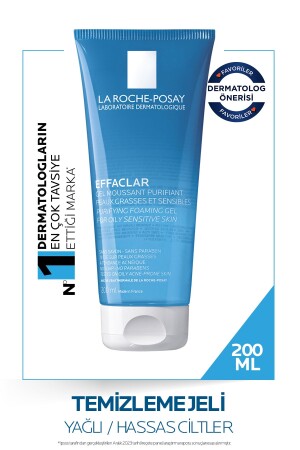 Effaclar Gel Soap-Free Cleansing Gel for Acne-Prone Oily Skin 200ml 3337872411083 - La Roche Posay