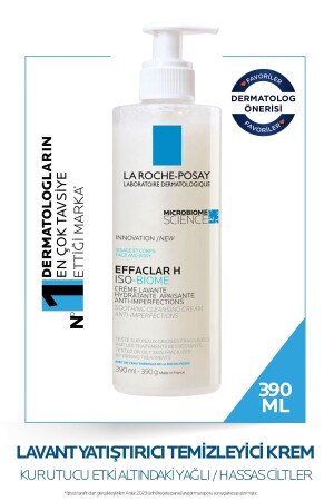 Effaclar H Isobiome Lavant Beruhigende Reinigungscreme für trockene Haut 390 ml 3337875777773 - La Roche Posay