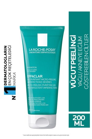 Effaclar Micro-Peeling Reinigungsgel 200 ml Gesicht-Körper - La Roche Posay