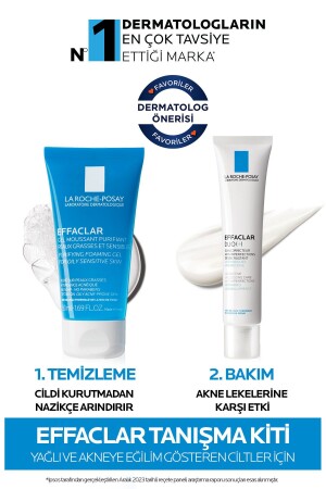 Effaclar Travel Size Care Set Special for Oily and Acne Prone Skin 8690595814759 - La Roche Posay
