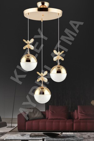 EFNA 3 LED 3 COLOR GOLD LIGHTING - Kuzey Aydinlatma