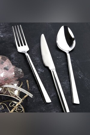 Ege 36 Piece Fork Spoon Knife Set 2021ST0744 - Aslan