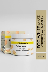 Egg White Pore Mask Gözenek Sıkılaştırıcı Ve Siyah Nokta Arındırıcı Yumurta Akı Maskesi UMREGGW1 - MRS.UMRANTOO