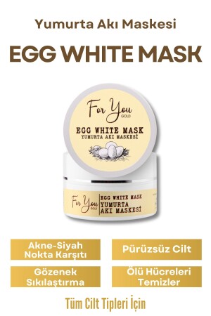 Egg White Pore Mask - Pore Cleansing Mask ewm - For You Gold