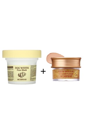 Egg White Pore Mask + Salmon Concealer (1) 8803698524458 - Skinfood