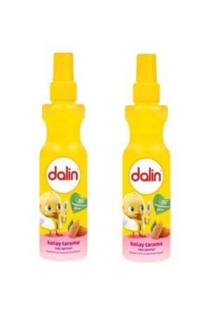 Einfach kämmbares Haarspray mit Mandelextrakt, 200 x 2 - Dalin