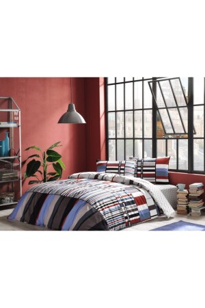 Einzelbettbezug-Set Foster Blue TC53T60264688 - Taç