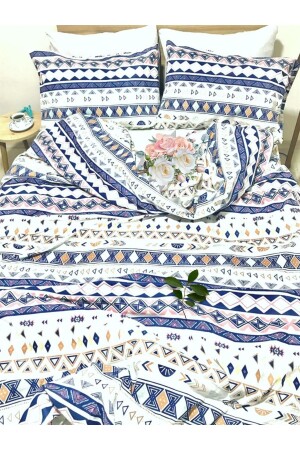 Einzelbettbezug-Set mit 2 Kissen Diamond0204 0221455210204 - Sheri Home