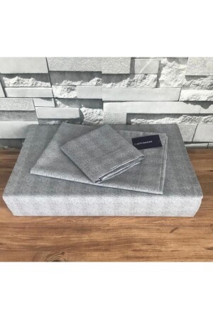 Einzelbettbezug-Set mit Pinselmuster CBLUD - Çeyiz Bahçesi