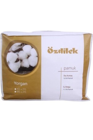 Einzelbettdecke mit Baumwollfüllung 155 x 215 cm dop5156357igo - Özdilek