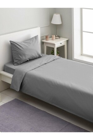 Einzelbettlaken-Set 100 x 200 – grau MERTM000286 - MERTİM